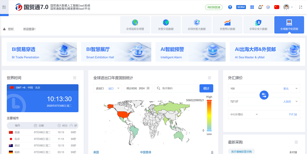国贸通大数据 国贸通大数据
